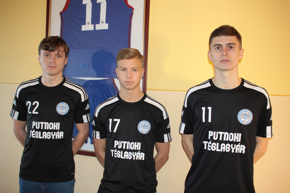 Petrecko Roman(22), Dlehány Bence (17) és Chutora Mihály (11)